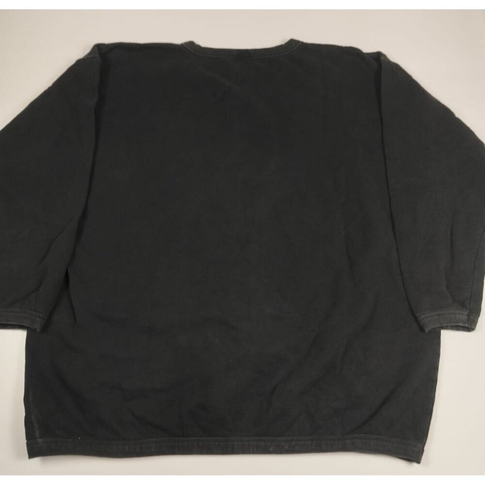 Disney Mickey Mouse Men XL Grey Graphic Pullover Sweatshirt Crewneck Retro - Picture 2 of 6